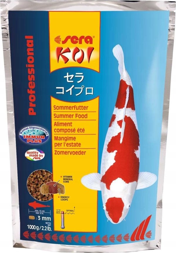 Sera Koi Professional Summer Food 1.000 g - σπέσιαλ φαγητό 8039686 4001942070157