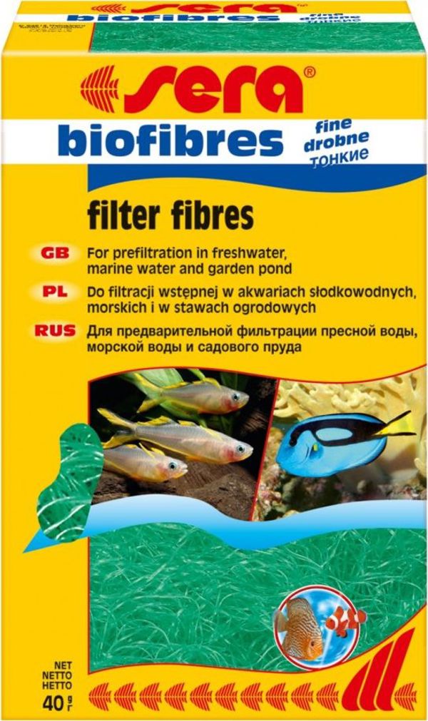 Sera Φίλτρο Φυσιγγίου Biofibres Fine 40 g (Μηχανικό)