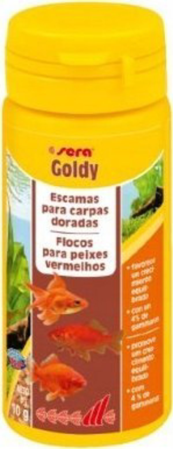 Sera Goldy Nature Τροφή για Χρυσόψαρα σε Νιφάδες 50ml - Χωρίς Συντηρητικά