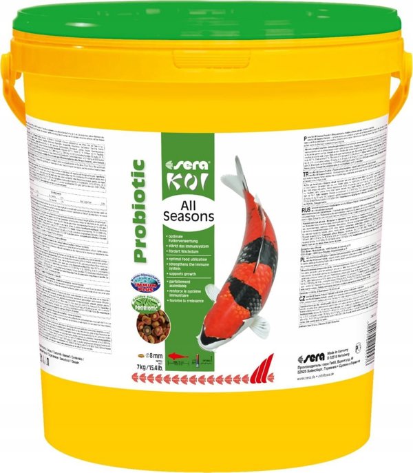 Sera Koi All Seasons Probiotic 7 kg - ειδική τροφή 8040191 4001942450928