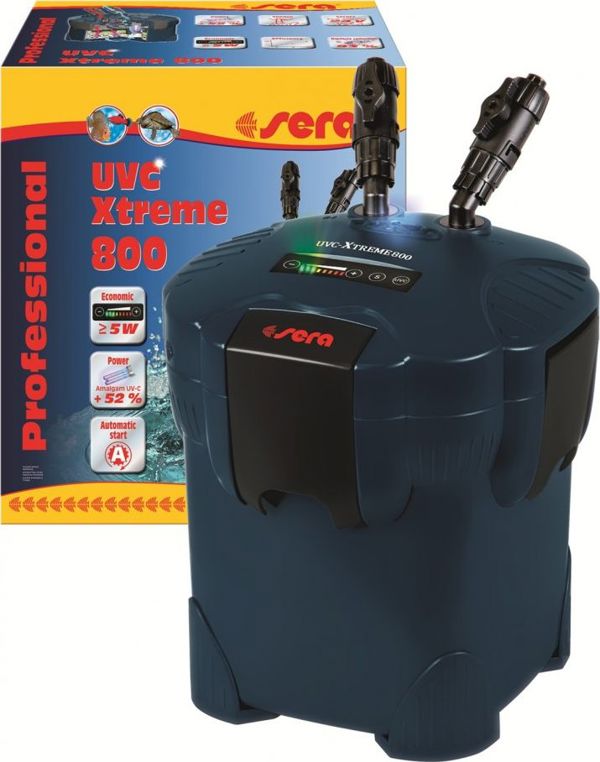 Sera UVC-Xtreme 800 Εξωτερικό Φίλτρο Ενυδρείου με Λάμπα UVC 4001942450713