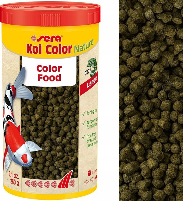 Sera Koi Color Large 1.000ml - Βασική Τροφή για Ψάρια Koi σε Κόκκους