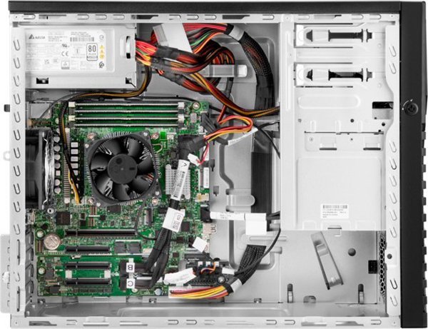 Διακομιστής HP HPE PL ML30g11 E-2434 (3.4G/4C8T) 1x32G (P64339) 2x960G (P47808) 4LFF-HP VROC 800W 4x1G NBD311 Smart Choice