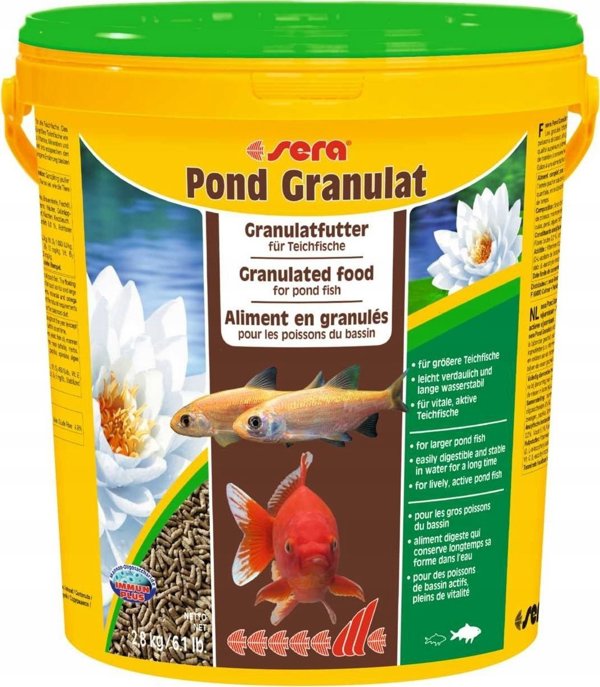 Sera Pond Granulat Τροφή για Ψάρια Λιμνών, 21l
