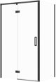 Σετ C121 Kabina Larga Zawias Lewa Czarna 120x90x195 Szk Trans Wir
