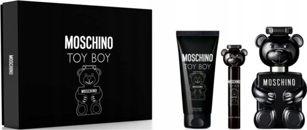 ΣΕΤ MOSCHINO Toy Boy EDP σπρέι 100ml + ΑΦΡΟΛΟΥΤΡΟ 100ml + EDP σπρέι 10ml