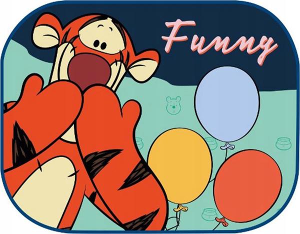 Seven Ηλιοπροστατευτικά Αυτοκινήτου Disney Winnie The Pooh, Κουρτινάκια Προστασίας από τον Ήλιο, 2 Τεμάχια