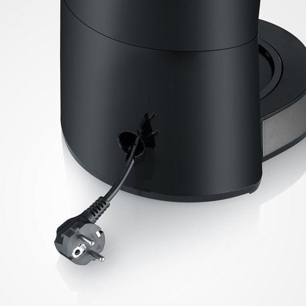 Severin KA 9343 Καφετιέρα Φίλτρου με Θερμός, 1000W, Σκούρο Inox