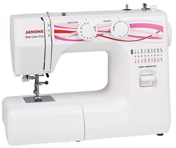 Ραπτομηχανή Janome SEW LINE 500