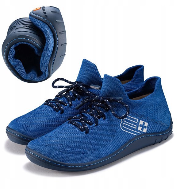 Γυναικεία παπούτσια BAREFOOT MERINO μπλε/σκούρο μπλε 35