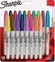 Μαρκαδόρος Sharpie Sharpie με Λεπτή Στρογγυλή Μύτη F 18 Χρώματα Διασκέδασης