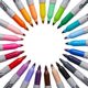 Μαρκαδόρος Sharpie Sharpie με Λεπτή Στρογγυλή Μύτη F 18 Χρώματα Διασκέδασης