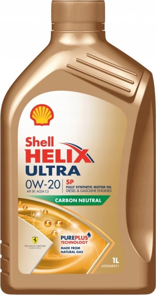 Shell ΛΑΔΙ ΑΥΤΟΚΙΝΗΤΟΥ SHELL HELIXULTRA SP 0W-20 1L