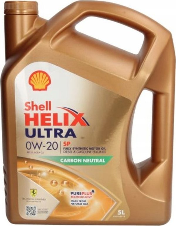 Shell ΛΑΔΙ ΑΥΤΟΚΙΝΗΤΟΥ SHELL HELIXULTRA SP 0W-20 5L
