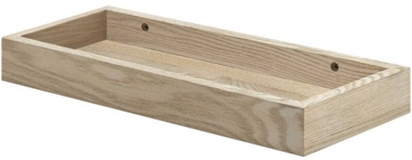 ΡΑΦΙ+ LOGGIA 400X150X40 MM ΔΡΥΣ ΒΟΥΡΤΣΙΣΜΕΝΟ