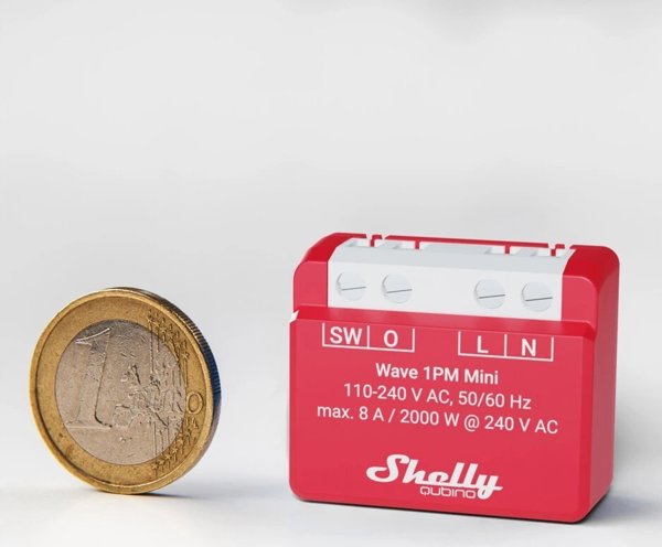 Shelly Shelly Ρελέ "Wave 1PM Mini" Z-Wave