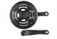 Shimano FC-TY501 δισκοβραχίονας, 170 mm 42/34/24T, 6-8v, με προστατευτικό αλυσίδας
