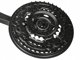 Shimano FC-TY501 δισκοβραχίονας, 170 mm 42/34/24T, 6-8v, με προστατευτικό αλυσίδας