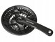Shimano FC-TY501 δισκοβραχίονας, 170 mm 42/34/24T, 6-8v, με προστατευτικό αλυσίδας