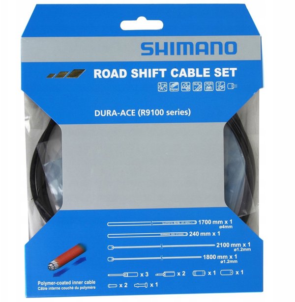 Shimano RS900 σετ καλωδίων αλλαγής ταχυτήτων, μαύρο