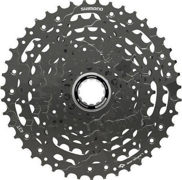 Shimano Κασετα 10 ταχυτήτων Shimano CUES Linkglide CS-LG400 11-43T