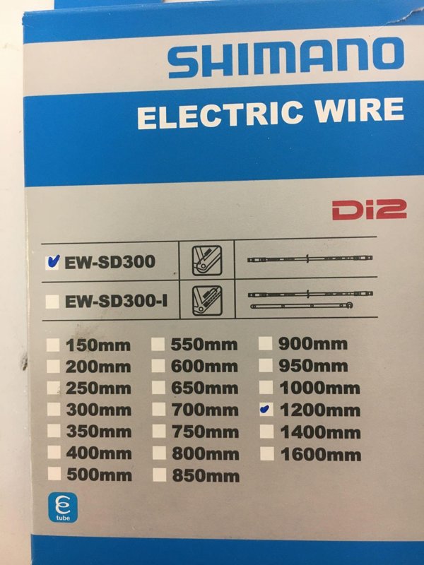 Καλώδιο Shimano EW-SD300 Di2, 1200 mm
