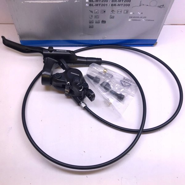 Υδραυλικά δισκόφρενα Shimano MT201, πίσω