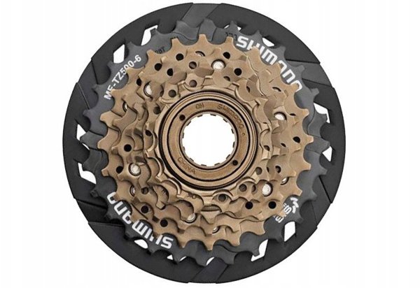 Shimano MF-TZ500 wheelset 14-34T