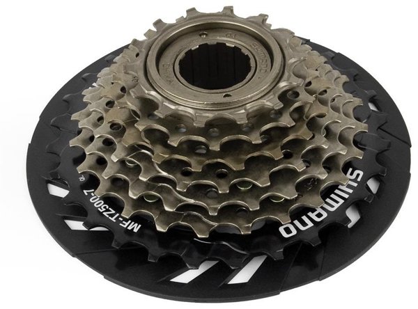 Shimano MF-TZ500 wheelset 14-34T