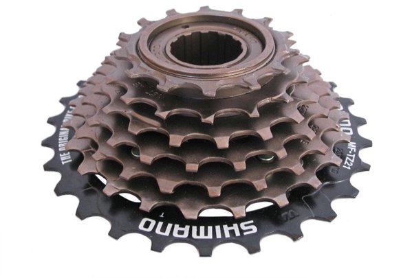 Shimano MF-TZ500 wheelset 14-34T