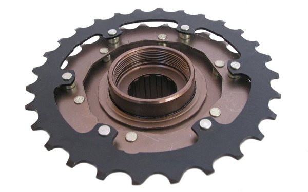 Shimano MF-TZ500 wheelset 14-34T