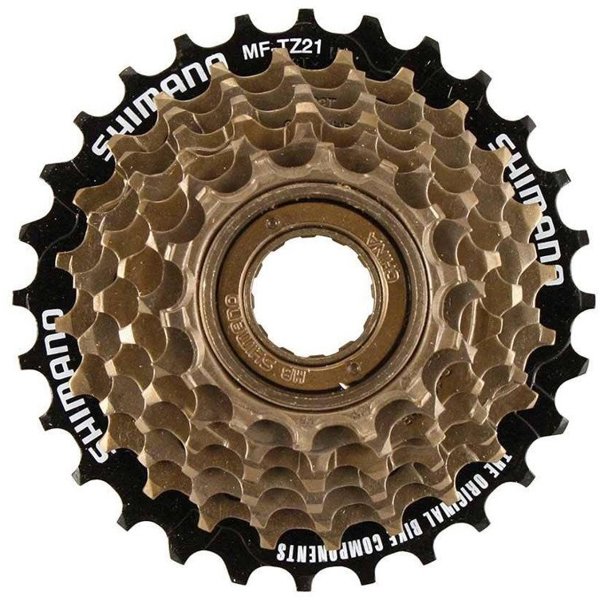 Shimano MF-TZ500 wheelset 14-34T