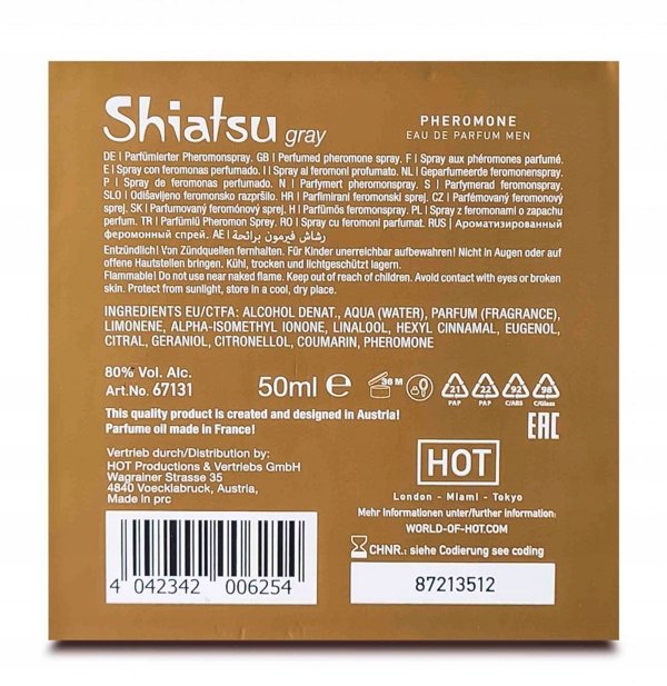 SHIATSU_Gray Pheromone Men EDP spray 50ml