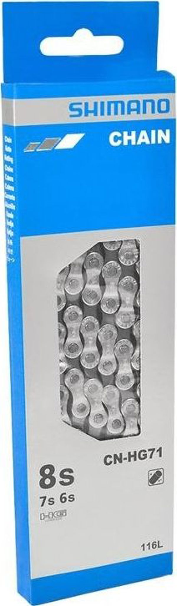 Shimano Αλυσίδα Shimano CN-HG71 5/6/7/8 ταχυτήτων καθολική