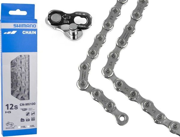 Αλυσίδα Shimano Shimano CN-M6100 12 ταχυτήτων, 126 συνδέσμων, γενική 7613967 4550170618827
