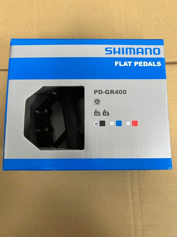 Shimano PD-GR400 Flat Pedal πετάλια, μαύρο