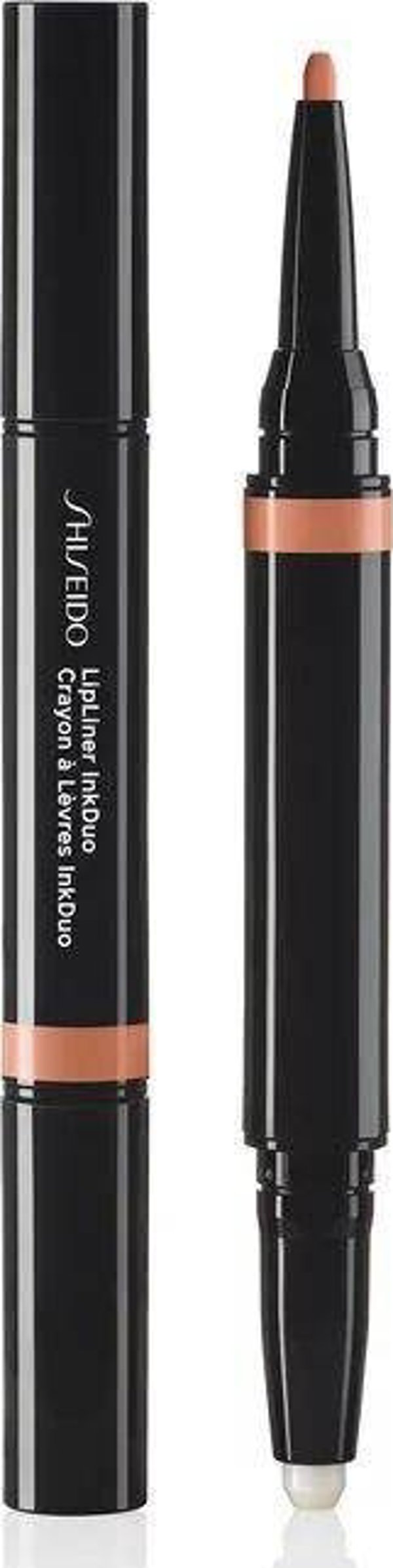 Shiseido LipLiner Ink Duo Μολύβι Χειλιών 2 σε 1, Απόχρωση 01 Bare, 1.1g