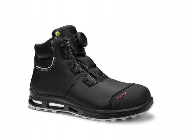 Παπούτσια ELTEN Reaction XXT Pro BOA Mid ESD S3, μαύρο 45