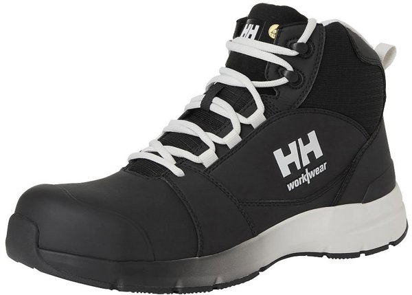 Παπούτσια HELLY HANSEN Barcode MXR Mid S3S, μαύρο/κίτρινο 42