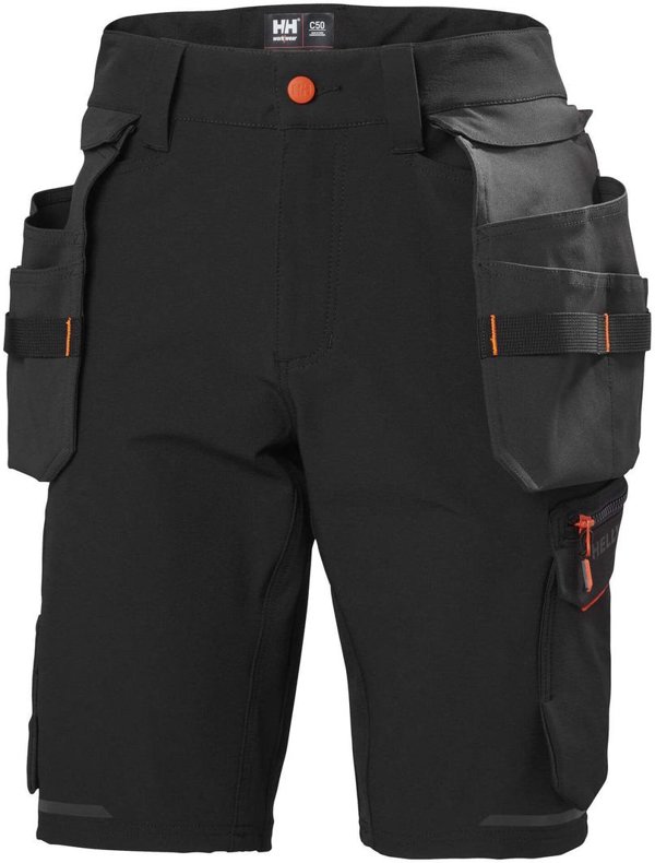 Σορτς HELLY HANSEN Kensington Κατασκευής, μαύρο C46