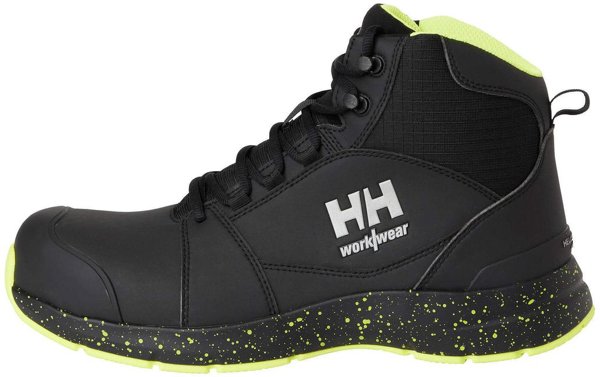 Παπούτσια HELLY HANSEN Barcode MXR Mid S3S, μαύρο/κίτρινο 41