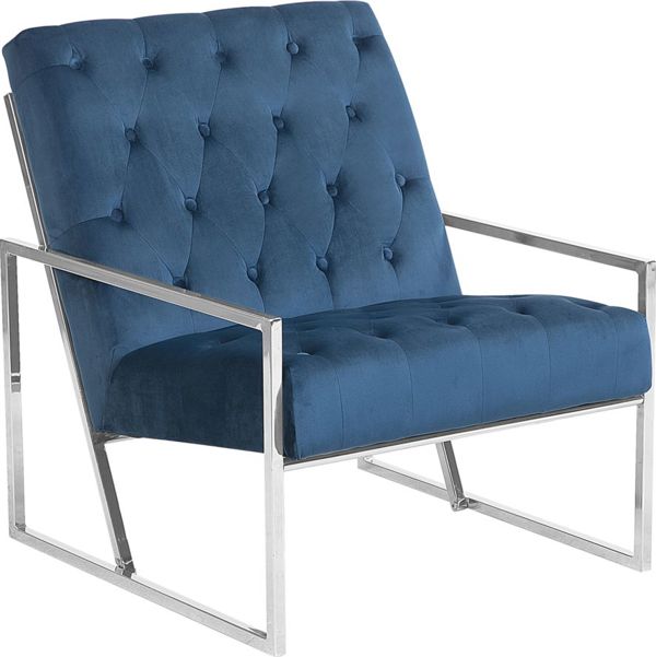 Πολυθρόνα Shumee Blue βελούδινη HARSTAD 8700812 4251682220491