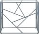 Shumee Silver γυάλινη κονσόλα ORLAND 8700851 4251682219419