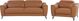 Σετ σαλονιού Shumee Leather για 4 άτομα, καφέ, NARWIK 8579566 4251682204019
