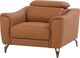 Σετ σαλονιού Shumee Leather για 4 άτομα, καφέ, NARWIK 8579566 4251682204019