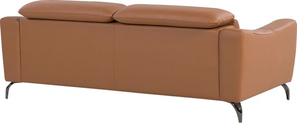 Σετ σαλονιού Shumee Leather για 4 άτομα, καφέ, NARWIK 8579566 4251682204019