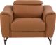 Σετ σαλονιού Shumee Leather για 4 άτομα, καφέ, NARWIK 8579566 4251682204019