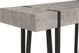 Κονσόλα με εφέ Shumee Concrete με μαύρο ADENA 8700843 4251682220521