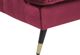 Shumee 3θέσιος καναπές βελούδο, μπορντό, SLETTA 9476498 4251682251570