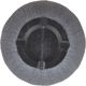 Γλάστρα Shumee CHIOS Γκρι 44x44x48 cm - Διακοσμητική Γλάστρα για Φυτά & Δέντρα